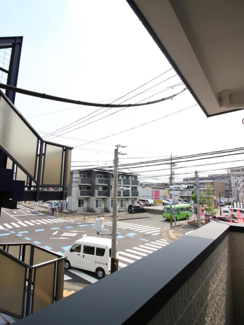 室内からの展望 ラフィーナー大和