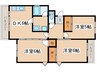 グリーンマンションテラ 3DKの間取り