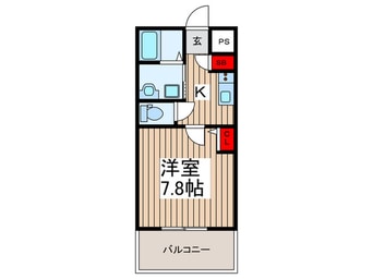 間取図 ブライトック南越谷