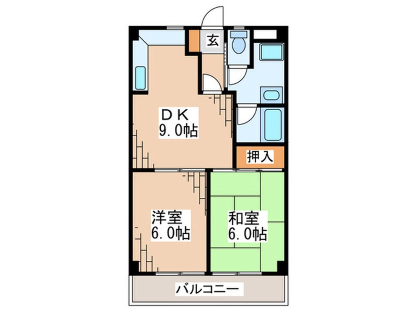 間取図 第三丸正ビル