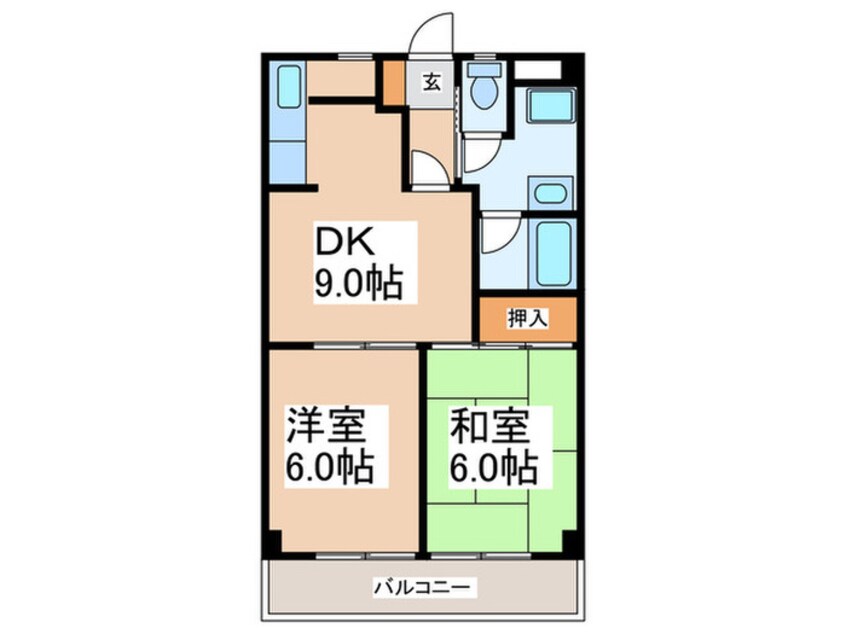 間取図 第三丸正ビル