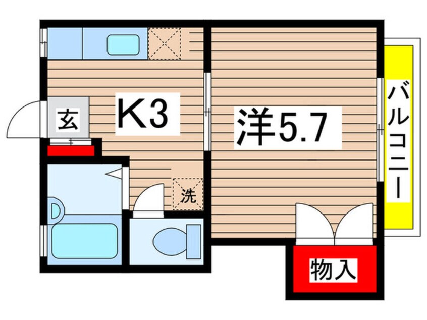 間取図 メゾン大塚