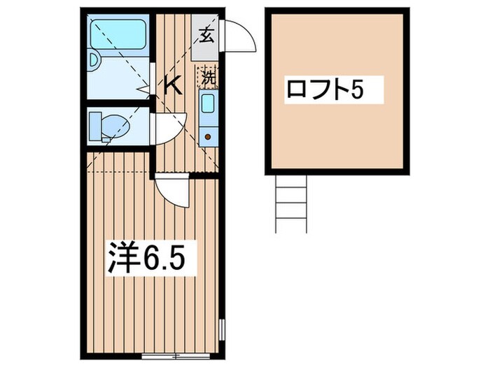 間取り図 クラシェア上星川