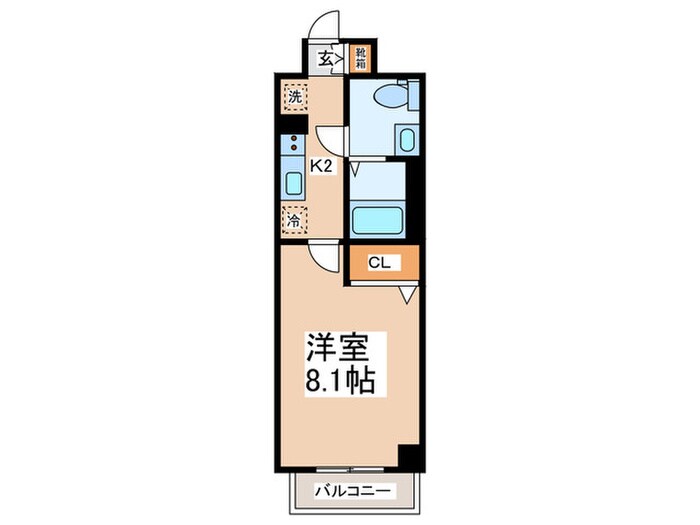 間取り図 LIMERESIDENCEHIRATSUKAWEST