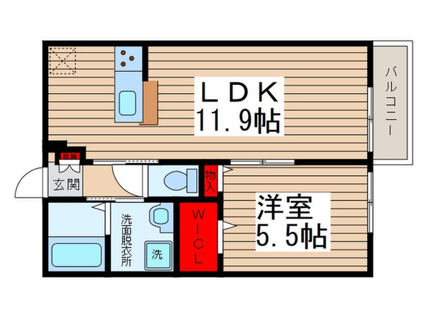 間取図 グレーシア