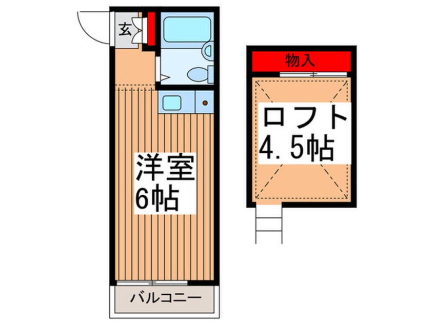 間取図 クレイドルⅢ