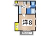レジデンスＭＭ 1Kの間取り