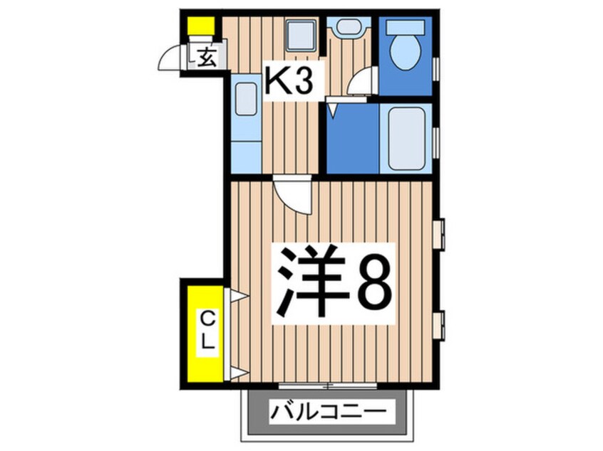 間取図 レジデンスＭＭ