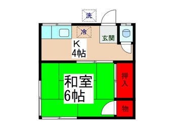 間取図 みどり荘