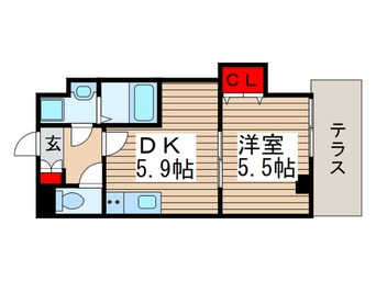 間取図 プリファード柏