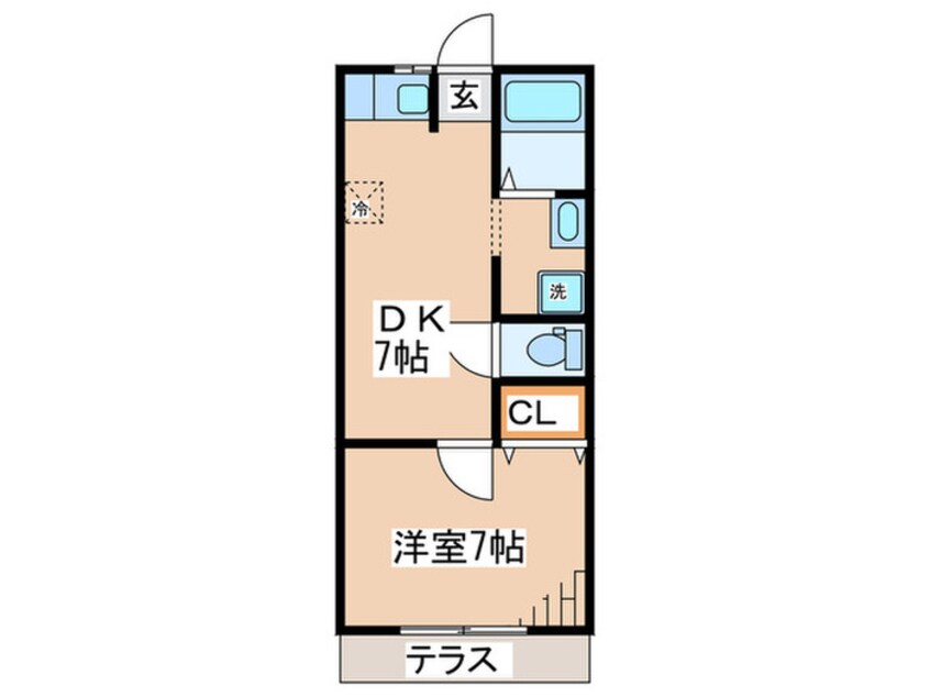 間取図 山王ハイツ