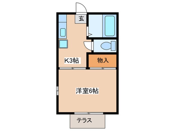 間取り図 アリエス本厚木