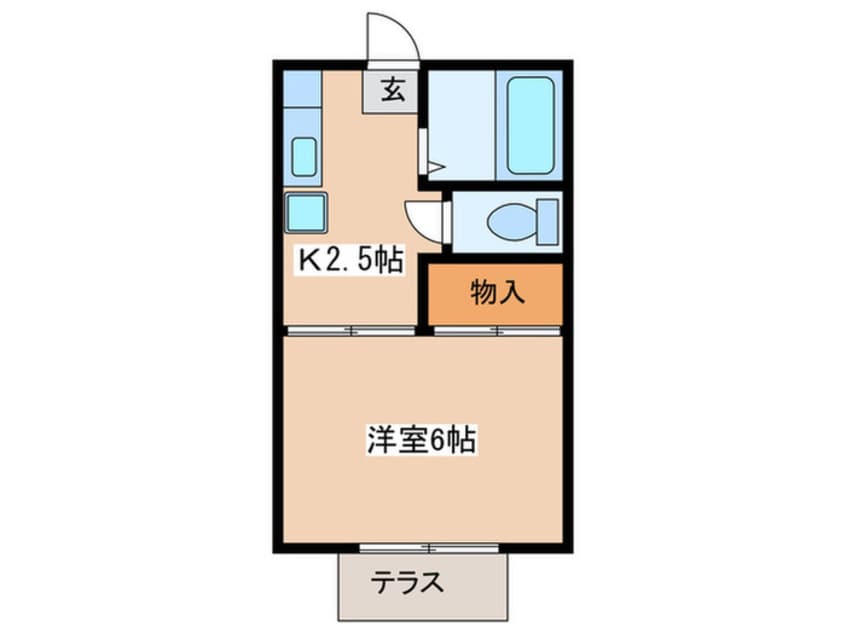 間取図 アリエス本厚木