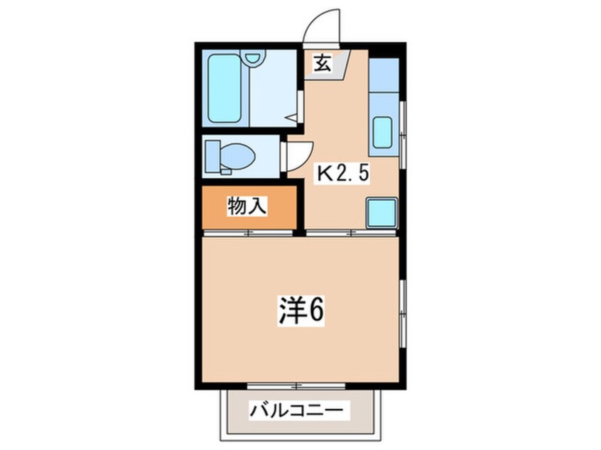 間取図 アリエス本厚木