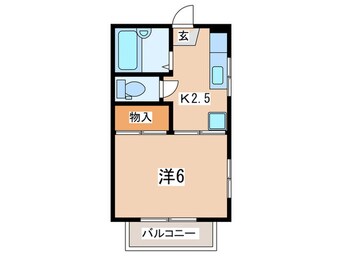 間取図 アリエス本厚木