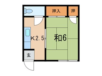 間取図 坂詰荘（29-19）