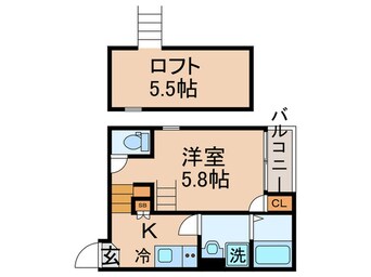 間取図 Links五反野