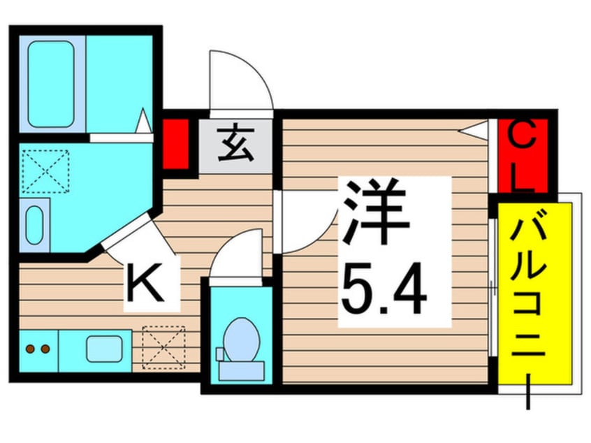間取図 ソレイユ