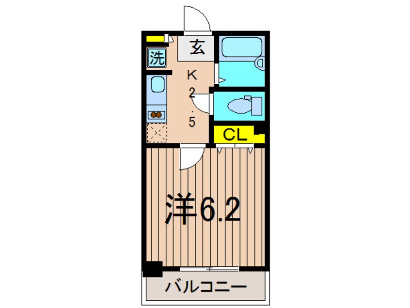 間取図 エコロジ－都立大学レジデンス