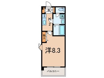 間取図 エコロジ－都立大学レジデンス