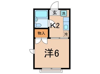 間取図 カミール洗足池
