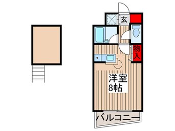 間取図 ヴィルヌ－ブ