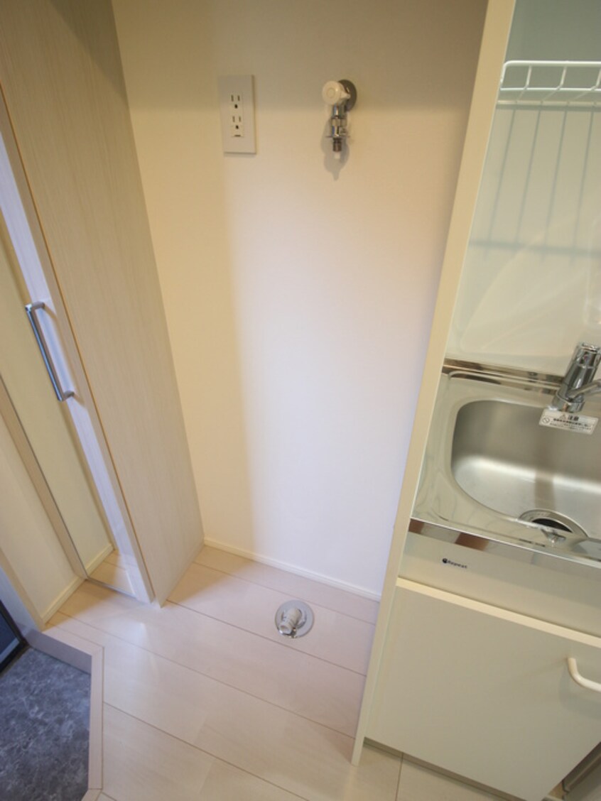 洗濯機置場 ハーモニーテラス仲宿