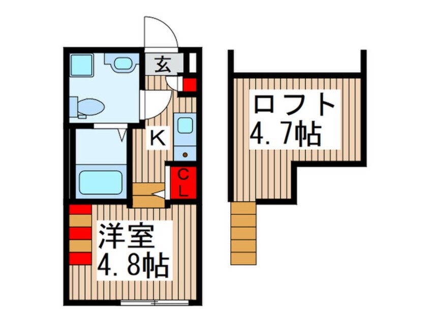 間取図 Maison　Sourire