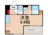 THE　PALMS錦糸町 1Rの間取り