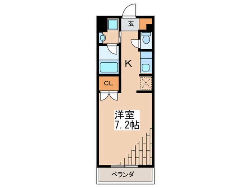 間取図 レジデンス田中