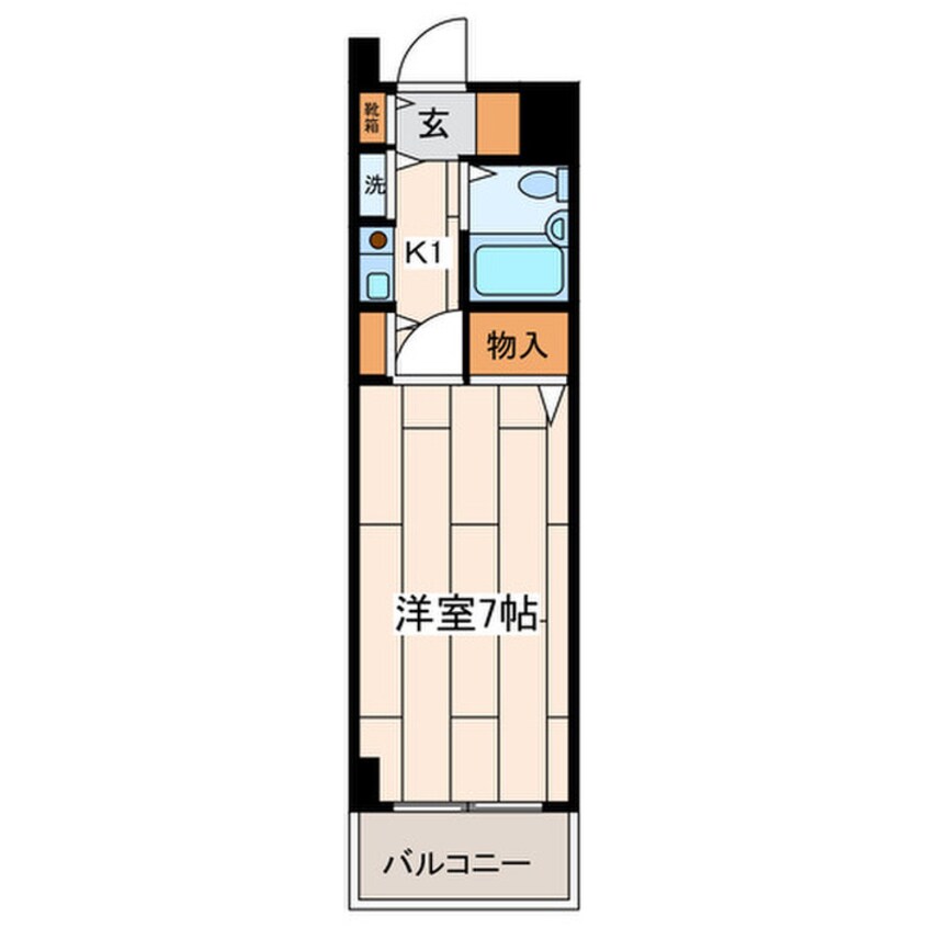 間取図 エスポワール善行