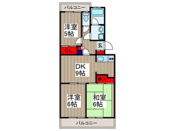 間取図 セントヒルズ