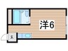 ハイツオ－ギ 1Rの間取り