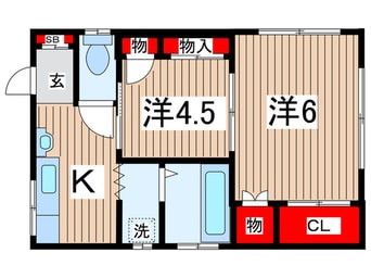 間取図 コーポミキ