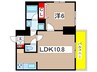 GRAN　PASEO菊川Ⅱ 1LDKの間取り