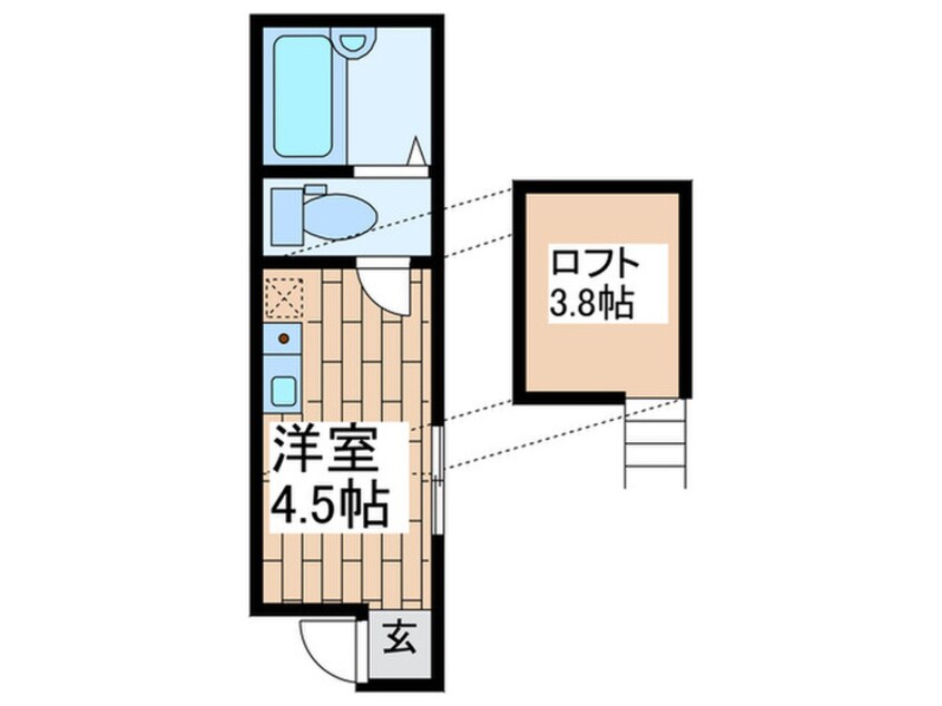 間取図 インベスト千鳥町