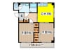 フジハイツ（北区） 2DKの間取り