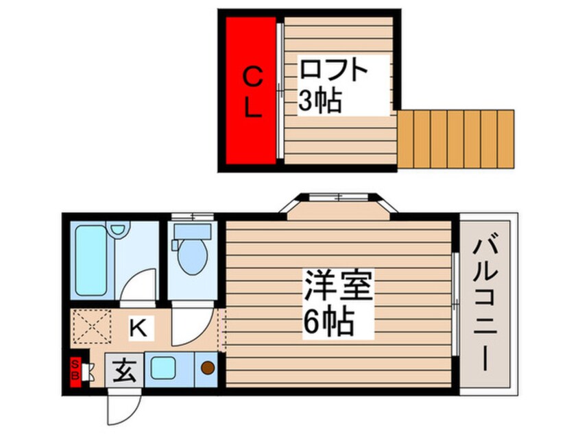 間取図 レナート南柏