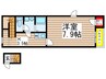 ヴィラセゾン船橋本町 1Kの間取り