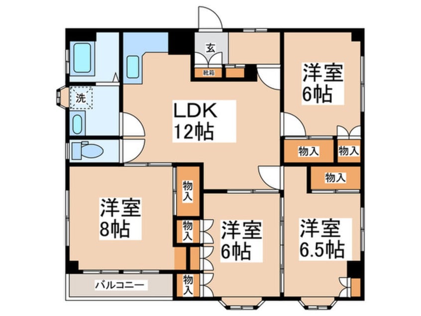 間取図 古川ビル