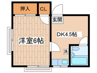 間取図 青雲荘Ｂ棟