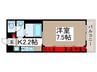 リブリ・秋津ビラ 1Kの間取り