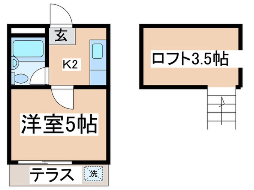 間取図 メゾンレオ丘の上