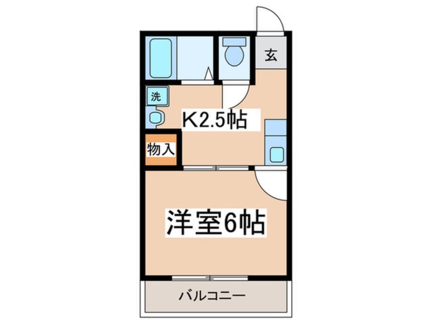 間取図 第５白王荘