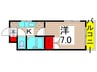 ミヤマエ弐番館 1Kの間取り