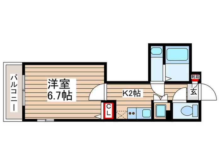 間取り図 ブルックリンズ西千葉