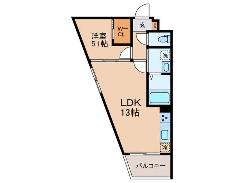 間取図 GranDuo用賀6