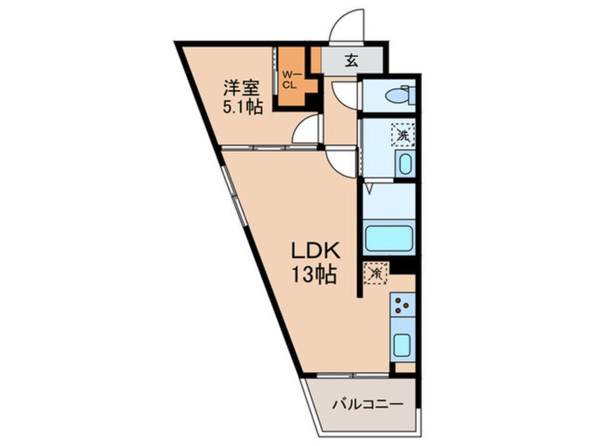 間取図 GranDuo用賀6