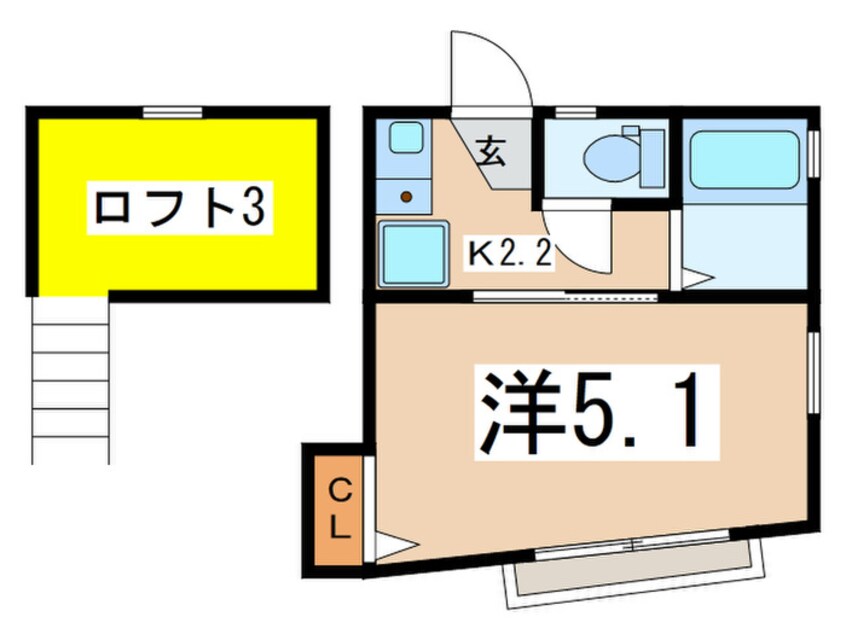 間取図 Ｇ・Ａヒルズ西横浜