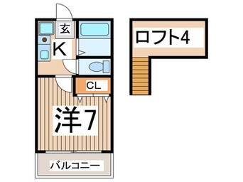 間取図 北建ハイツ